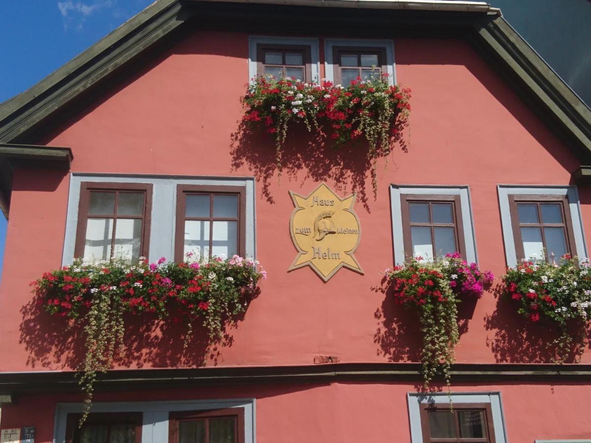 Appartamento Haus Zum Kleinen Helm Erfurt Esterno foto