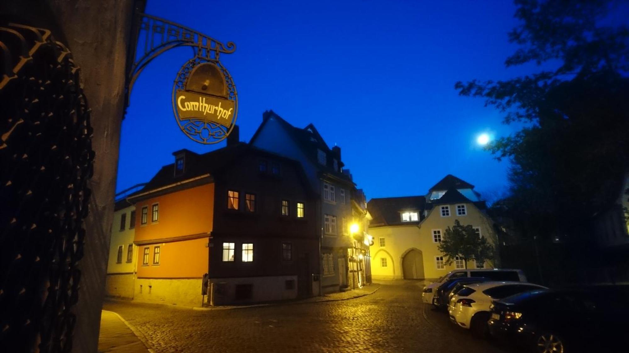 Appartamento Haus Zum Kleinen Helm Erfurt Esterno foto